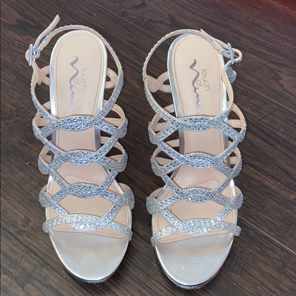 Glitter heels